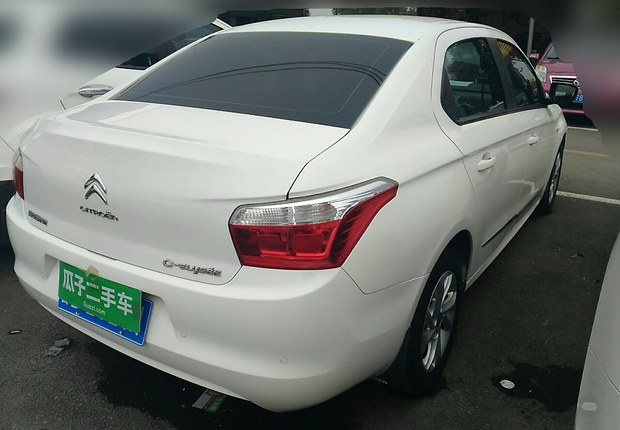 雪铁龙爱丽舍 2014款 1.6L 手动 4门5座三厢车 时尚型 (国Ⅳ) 