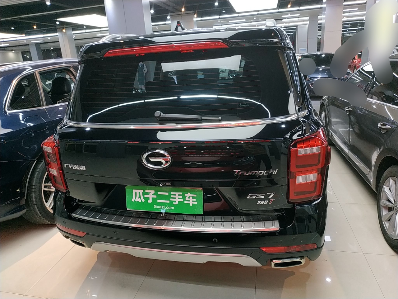 传祺GS7 2017款 1.8T 自动 前驱 280T豪华型 (国Ⅴ) 
