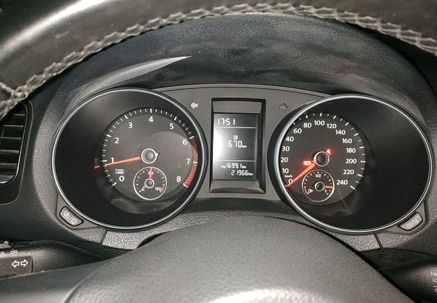 大众高尔夫 2012款 1.6L 手动 汽油 舒适型 (国Ⅳ) 