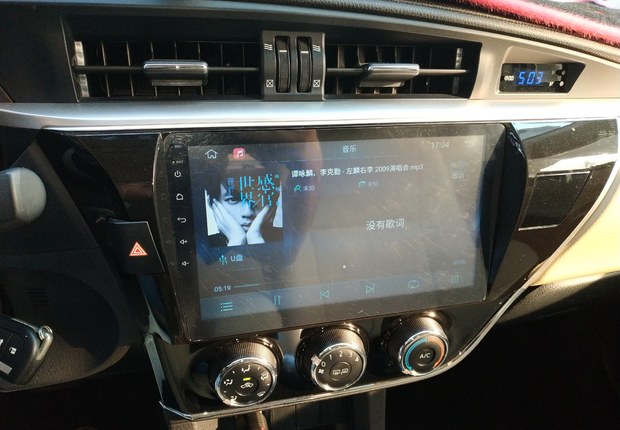 丰田卡罗拉 2017款 1.6L 自动 GL (国Ⅴ) 