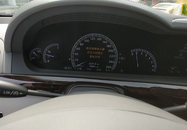 奔驰S级 S500 [进口] 2011款 4.7T 自动 汽油 加长版 