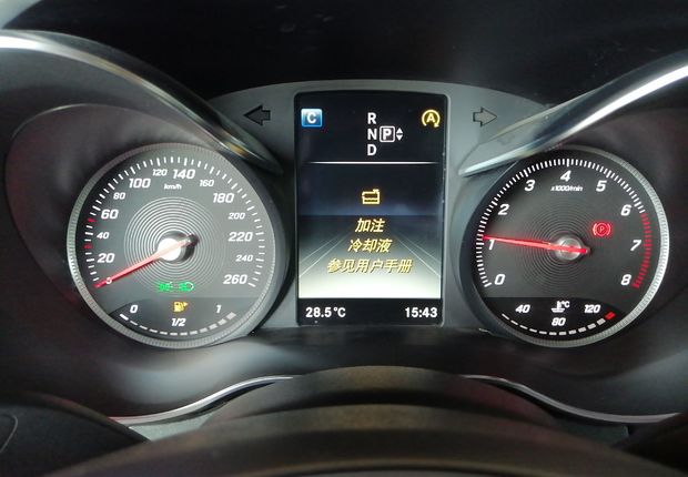 奔驰C级 C180L 2015款 1.6T 自动 (国Ⅴ) 