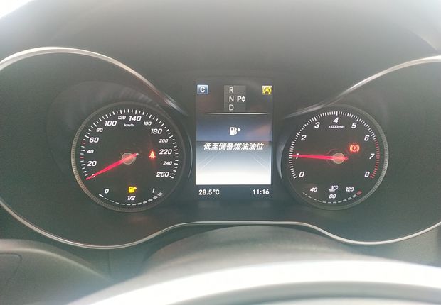 奔驰C级 C200 2018款 2.0T 自动 运动版 (国Ⅴ) 