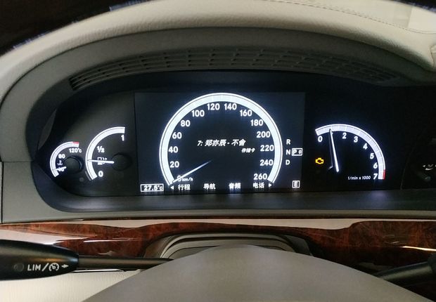 奔驰S级 S350 [进口] 2011款 3.5L 自动 汽油 加长版 