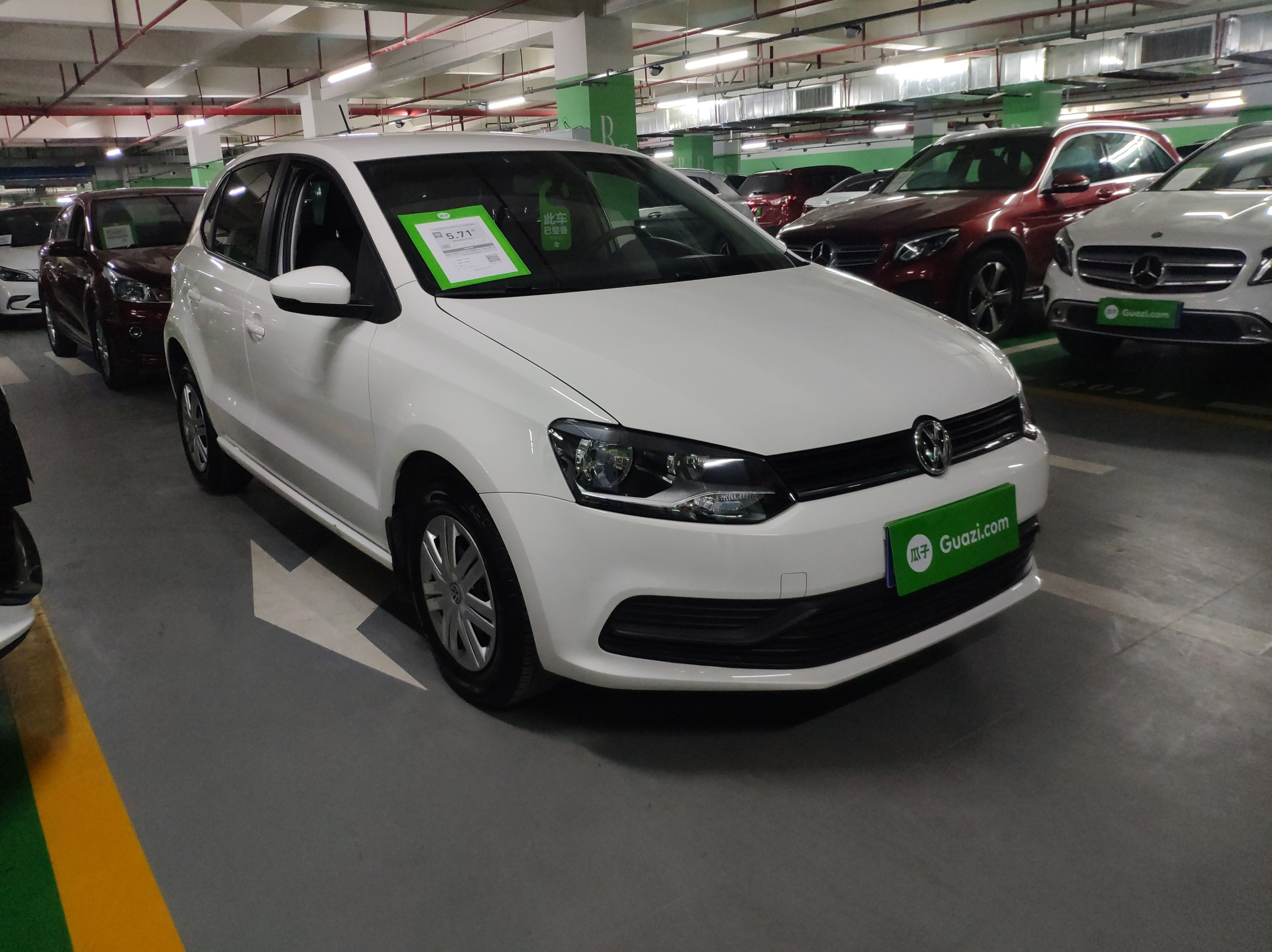 大众polo 2018款 1.5l 手动 5门5座两厢车 安驾版 (国Ⅴ)