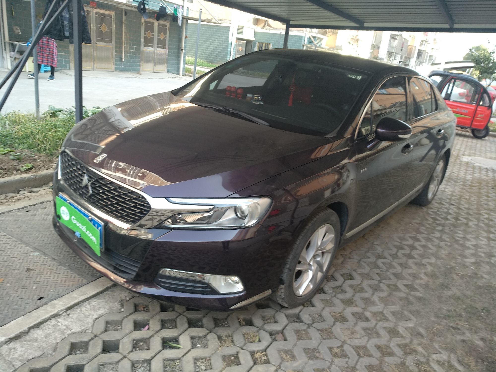 DS5LS三厢 2015款 1.6T 自动 4门5座三厢车 风尚版THP160 (国Ⅴ) 