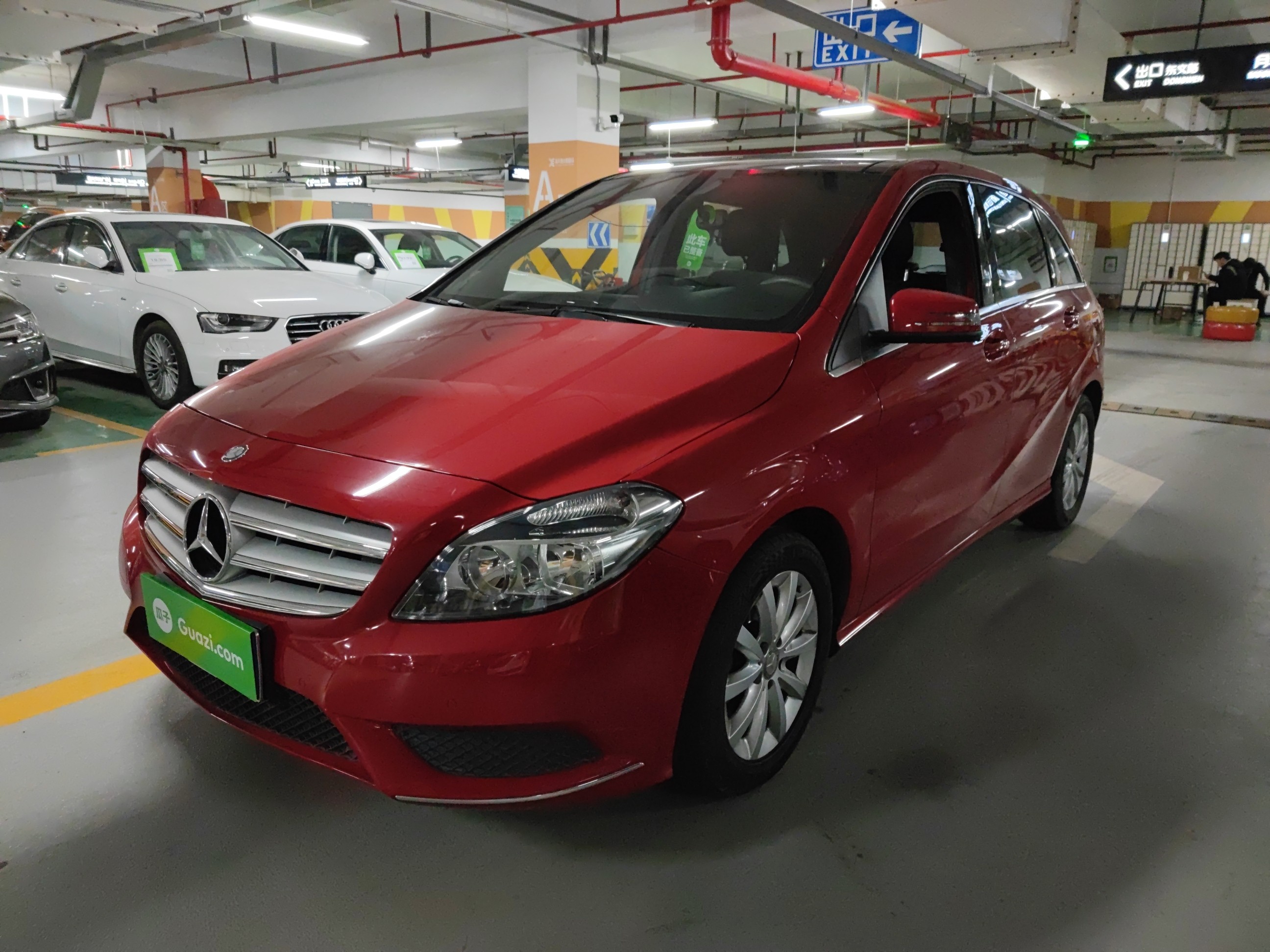 奔驰b级b180进口2012款16t自动汽油国Ⅳ