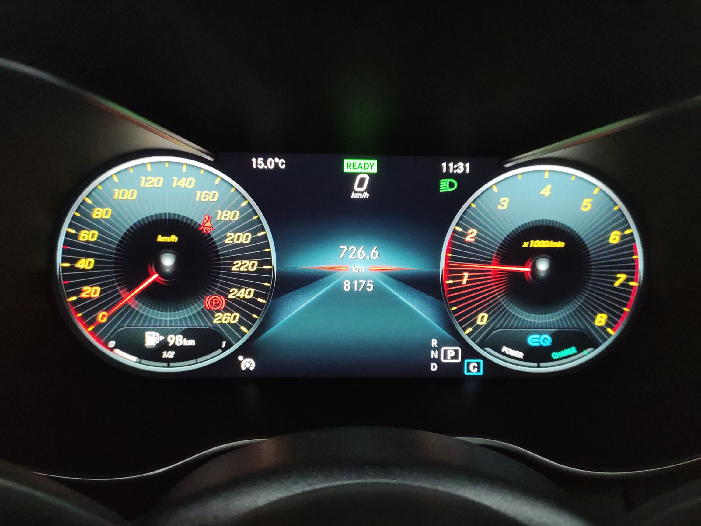 奔驰C级旅行 C260 [进口] 2019款 1.5T 自动 汽油 