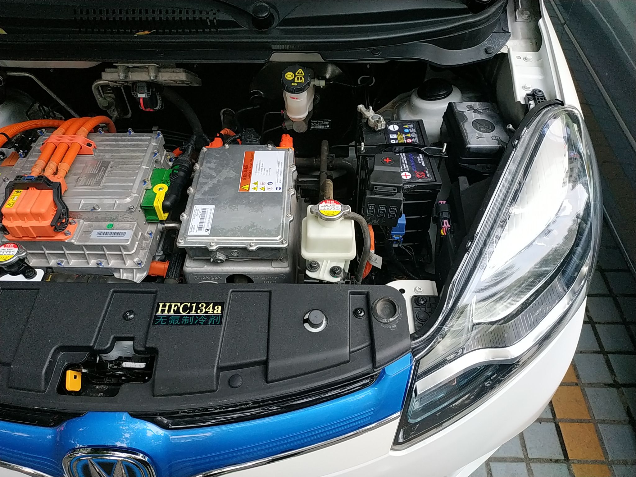 长安奔奔ev2019款自动ev360标准型纯电动