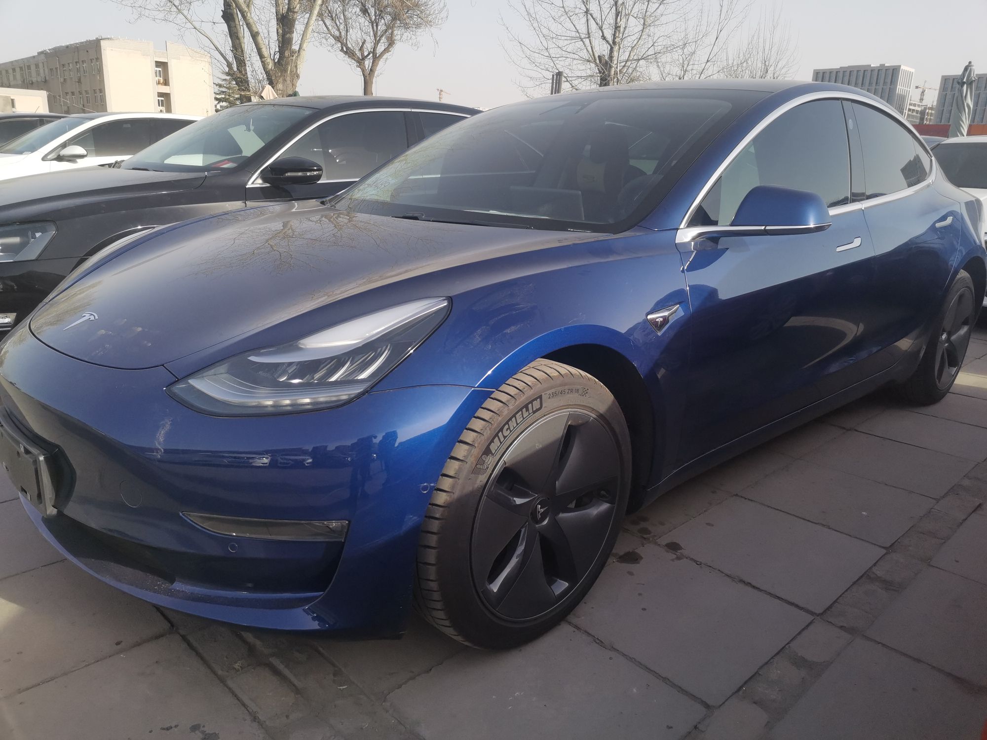 特斯拉model32020款自動改款長續航後輪驅動版純電動