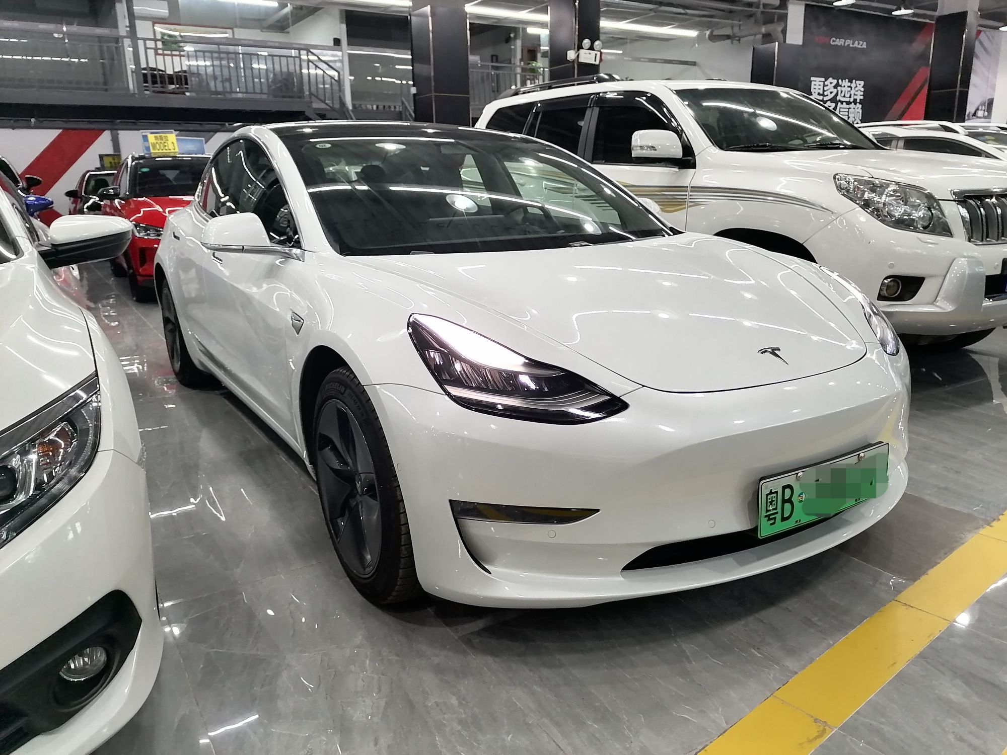 特斯拉model3进口2019款自动长续航电池纯电动