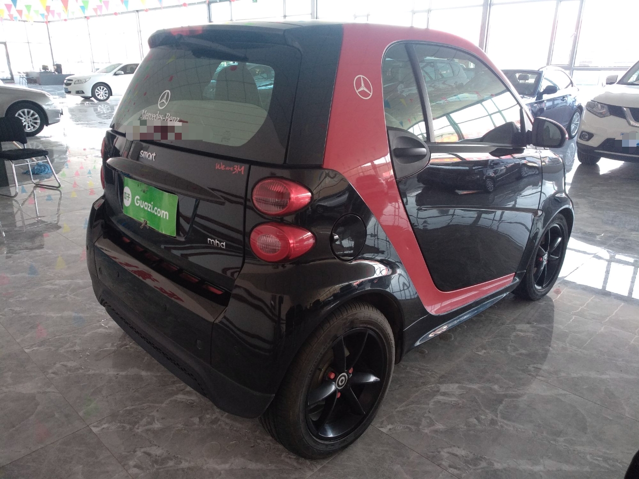 SmartForTwo [进口] 2012款 1.0L 自动 汽油 激情烈焰特别版 