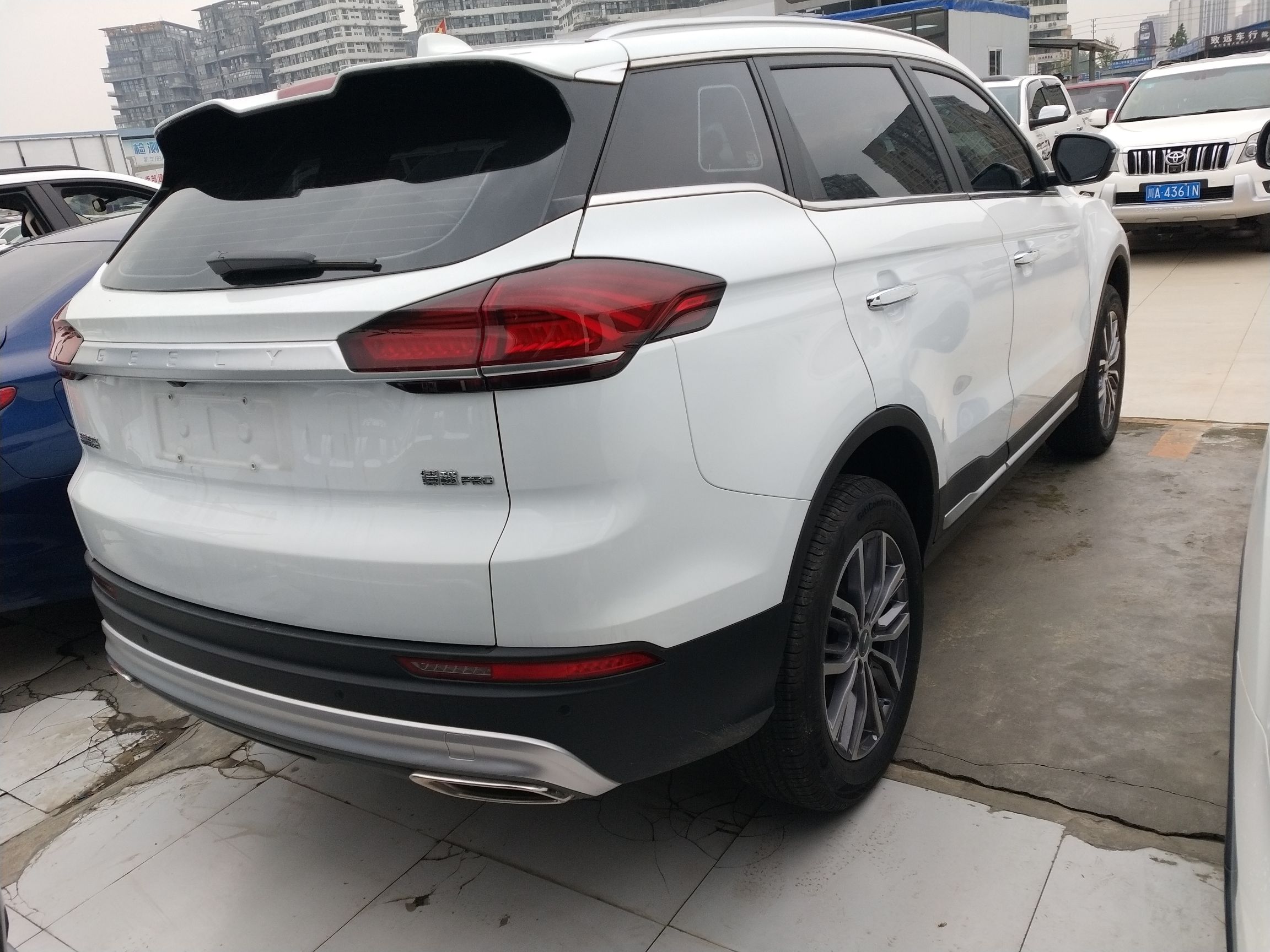 吉利博越 pro 2020款 1.8t 自动 智联型 (国Ⅵ)