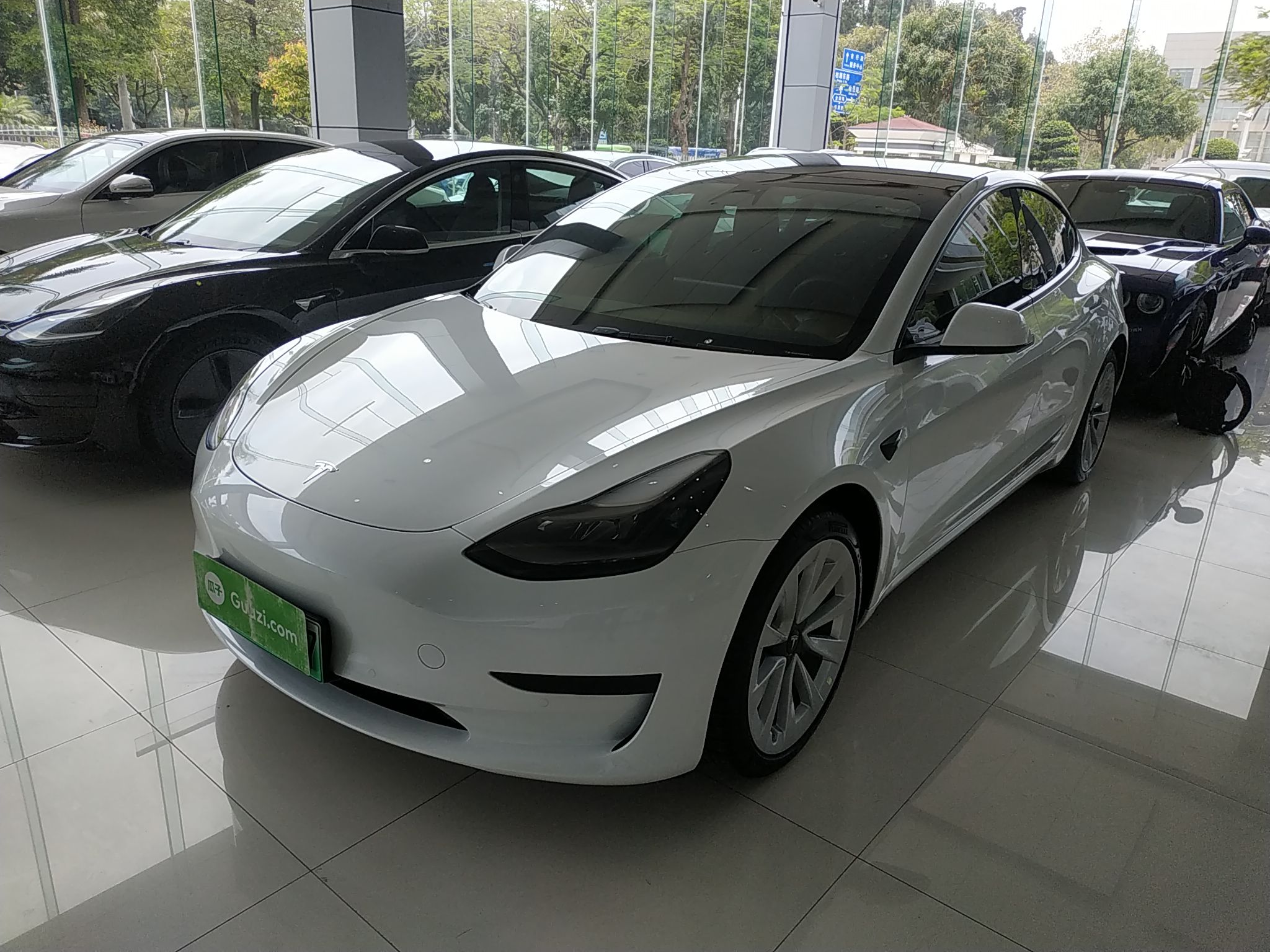 特斯拉model32021款自动标准续航升级版纯电动