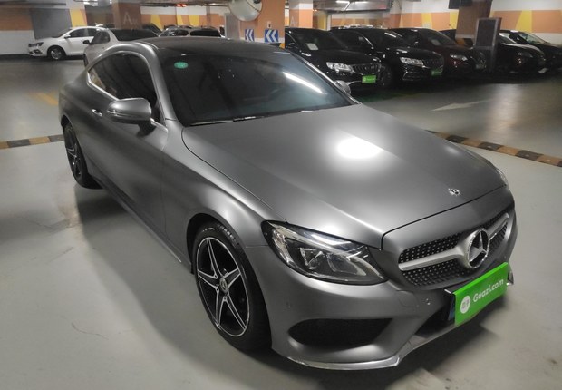 奔驰C级Coupe C200 [进口] 2018款 2.0T 自动 汽油 轿跑版 