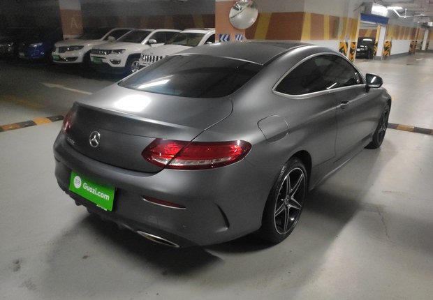 奔驰C级Coupe C200 [进口] 2018款 2.0T 自动 汽油 轿跑版 