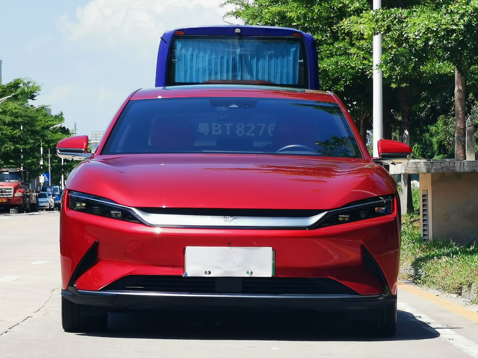 比亚迪汉ev2020款自动高性能版旗舰型纯电动