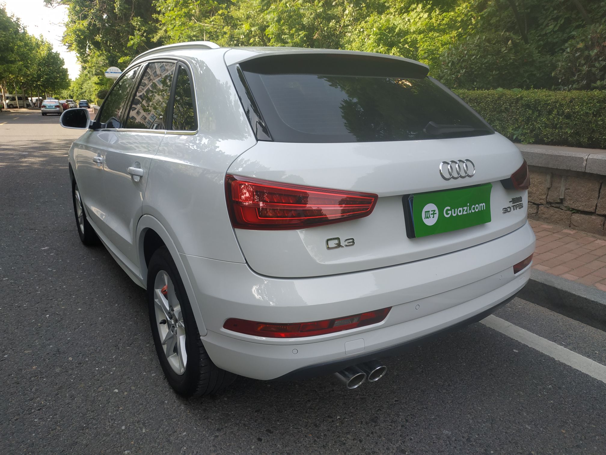 奥迪q3 30tfsi 2018款 1.4t 自动 前驱 时尚型30周年纪念版 (国Ⅴ)