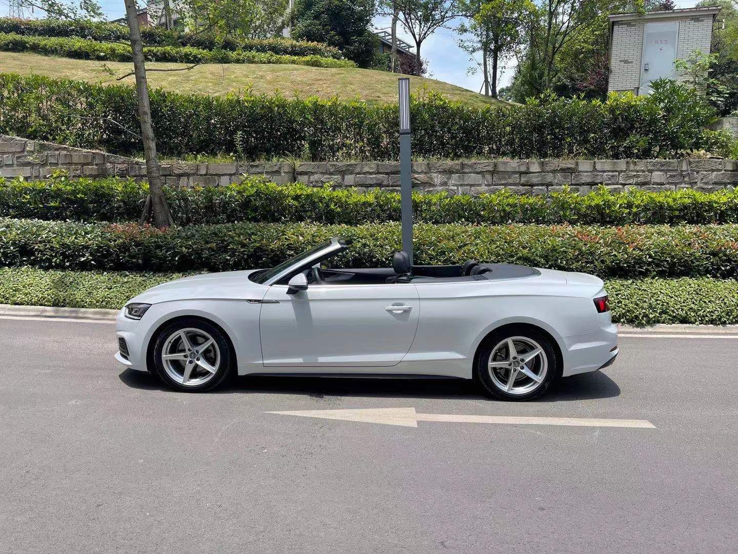 奥迪a5敞篷40tfsi进口2019款20t自动汽油时尚型