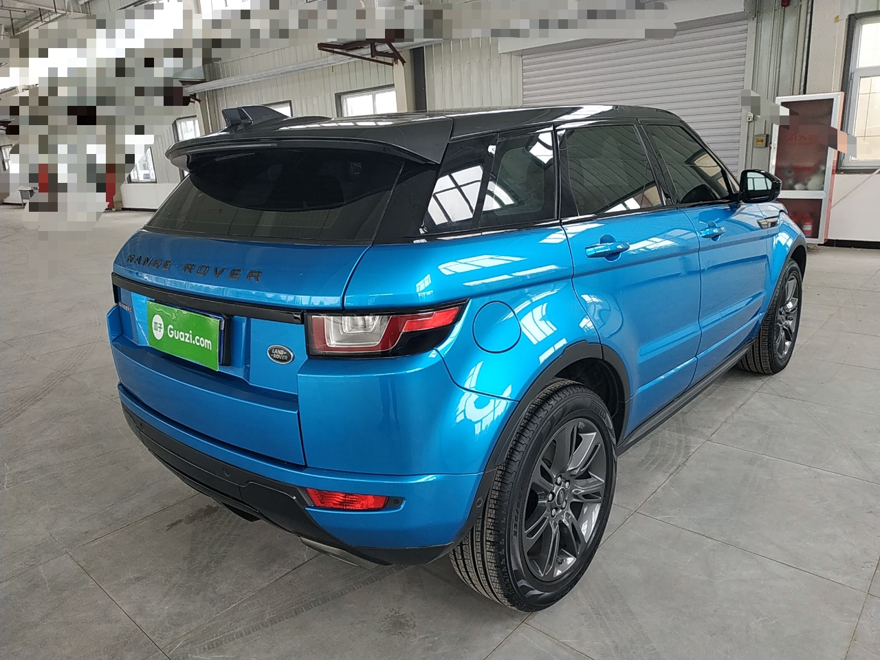 路虎揽胜极光2018款20t自动梦莲湖蓝限量版国Ⅴ