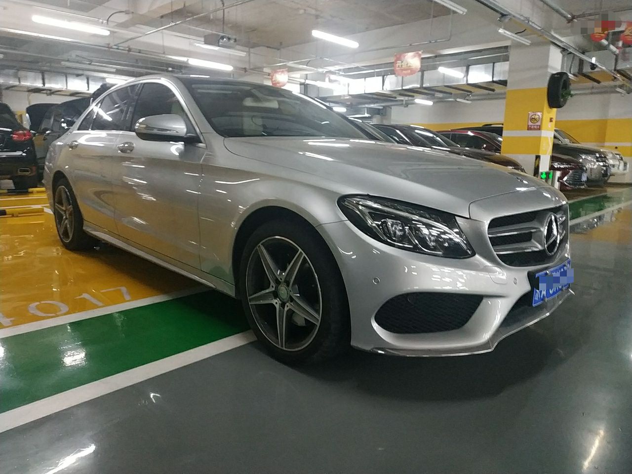 奔驰C级 C300L 2015款 2.0T 自动 运动型 (国Ⅴ) 