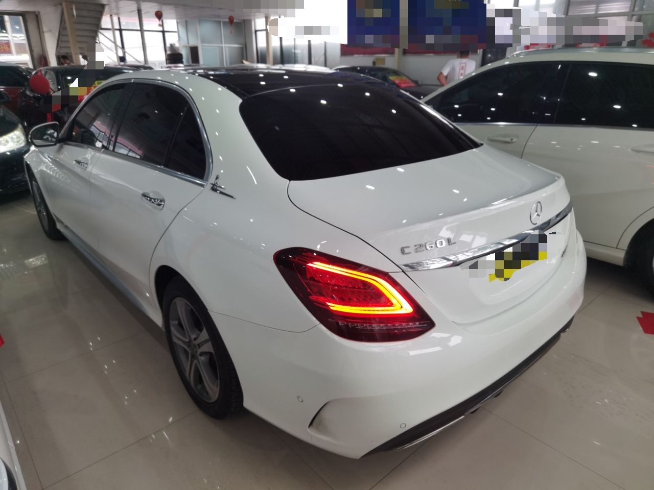 奔驰C级 C260L 2020款 1.5T 自动 运动版 (国Ⅵ) 