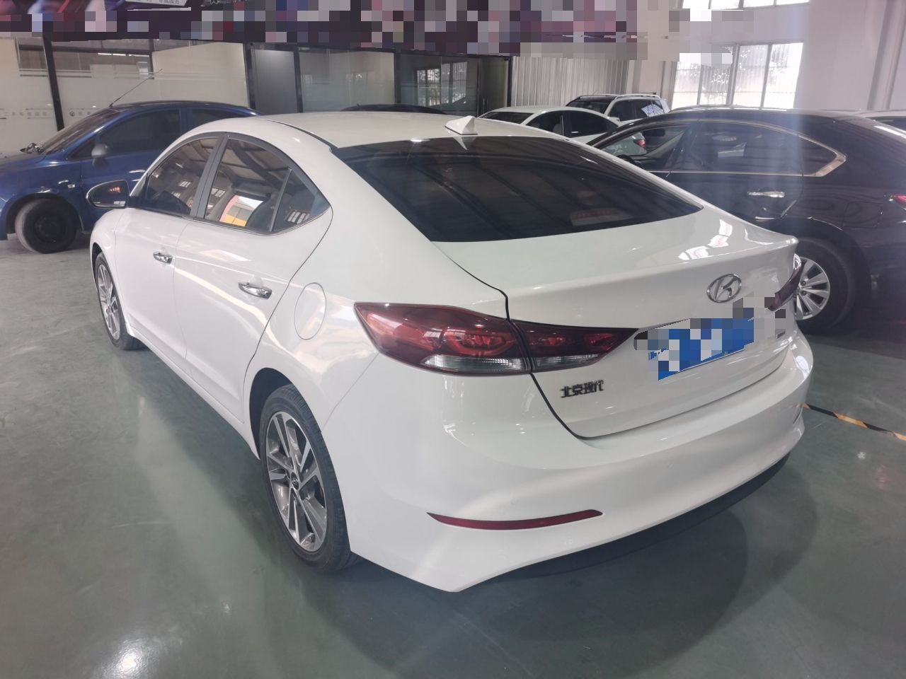 现代领动 2016款 1.6L 自动 智炫豪华型 (国Ⅴ) 