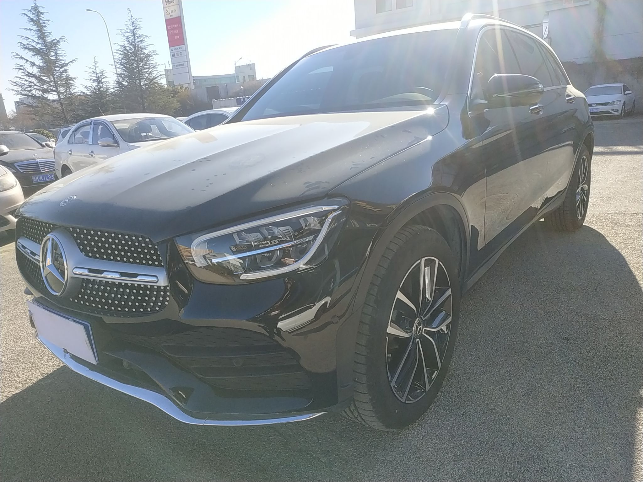 威海二手奔驰glc 260l 2021款 2.0t 自动 豪华型 (国Ⅵ) -第一车网