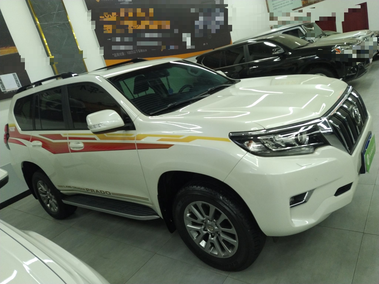 丰田 普拉多 2018款 3.5L 自动TX-L后挂备胎