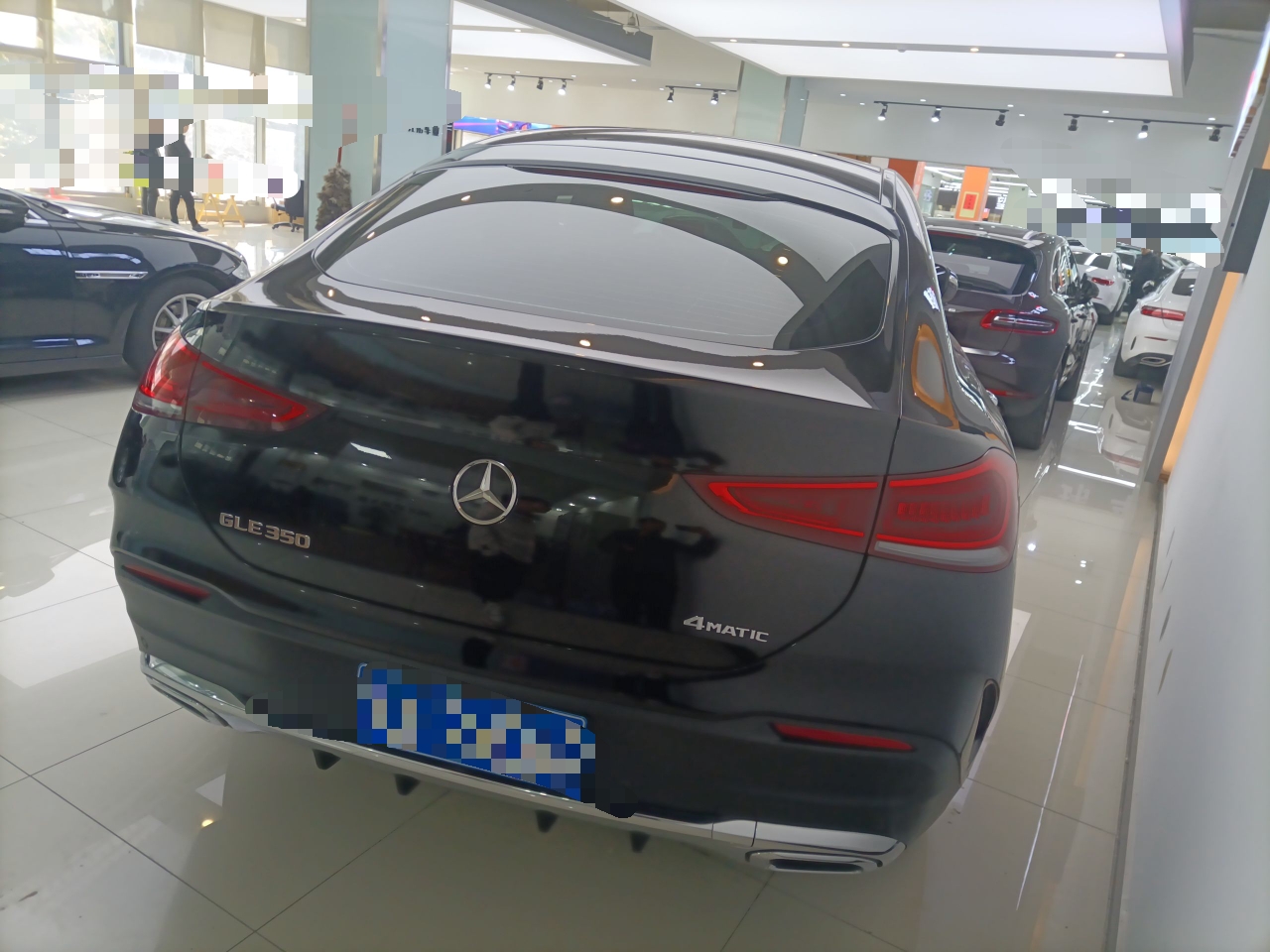 奔驰GLE级 2020款 GLE 350 4MATIC 轿跑SUV 时尚型(进口)