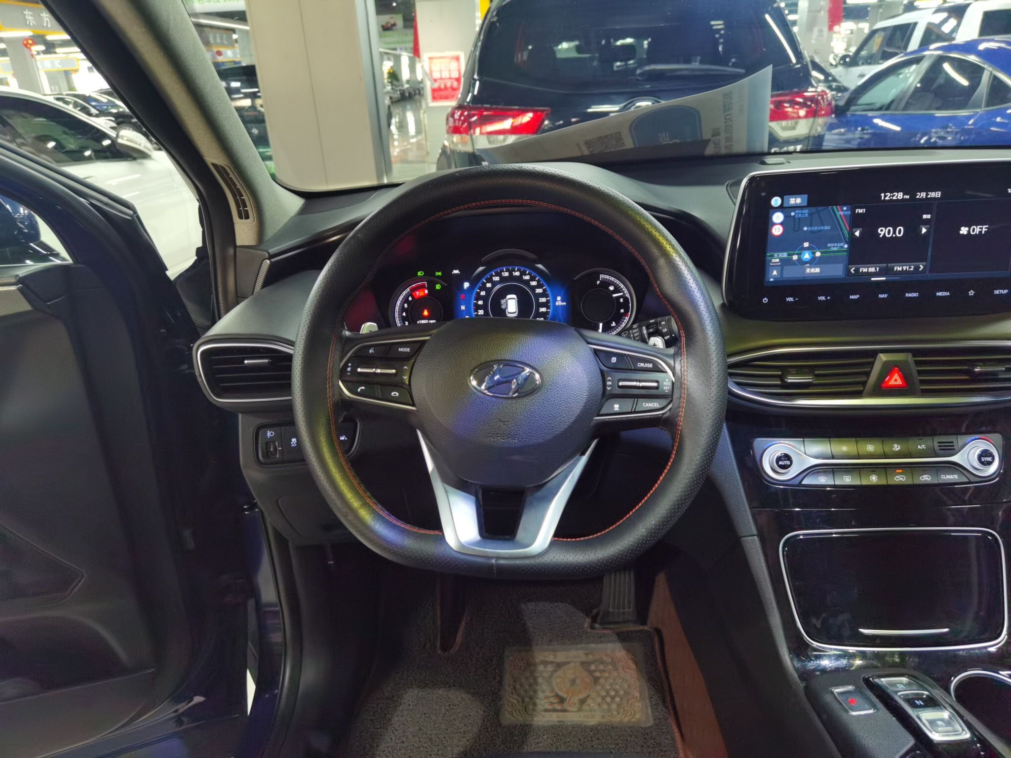 现代 全新胜达 2019款 380 TGDi DLX 自动四驱智尊PLUS（HTRAC）国VI