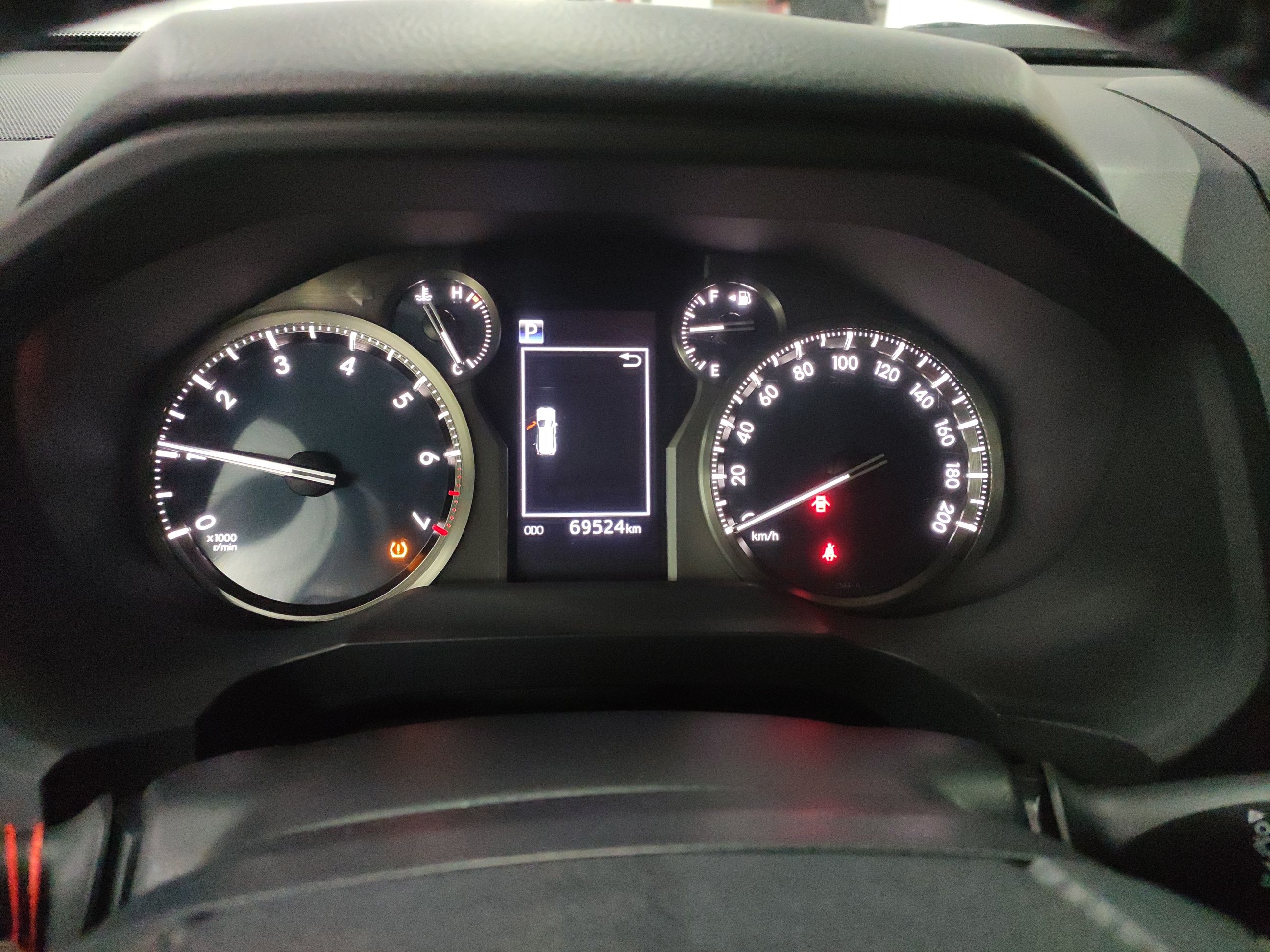 丰田 普拉多 2018款 3.5L 自动TX-L后挂备胎